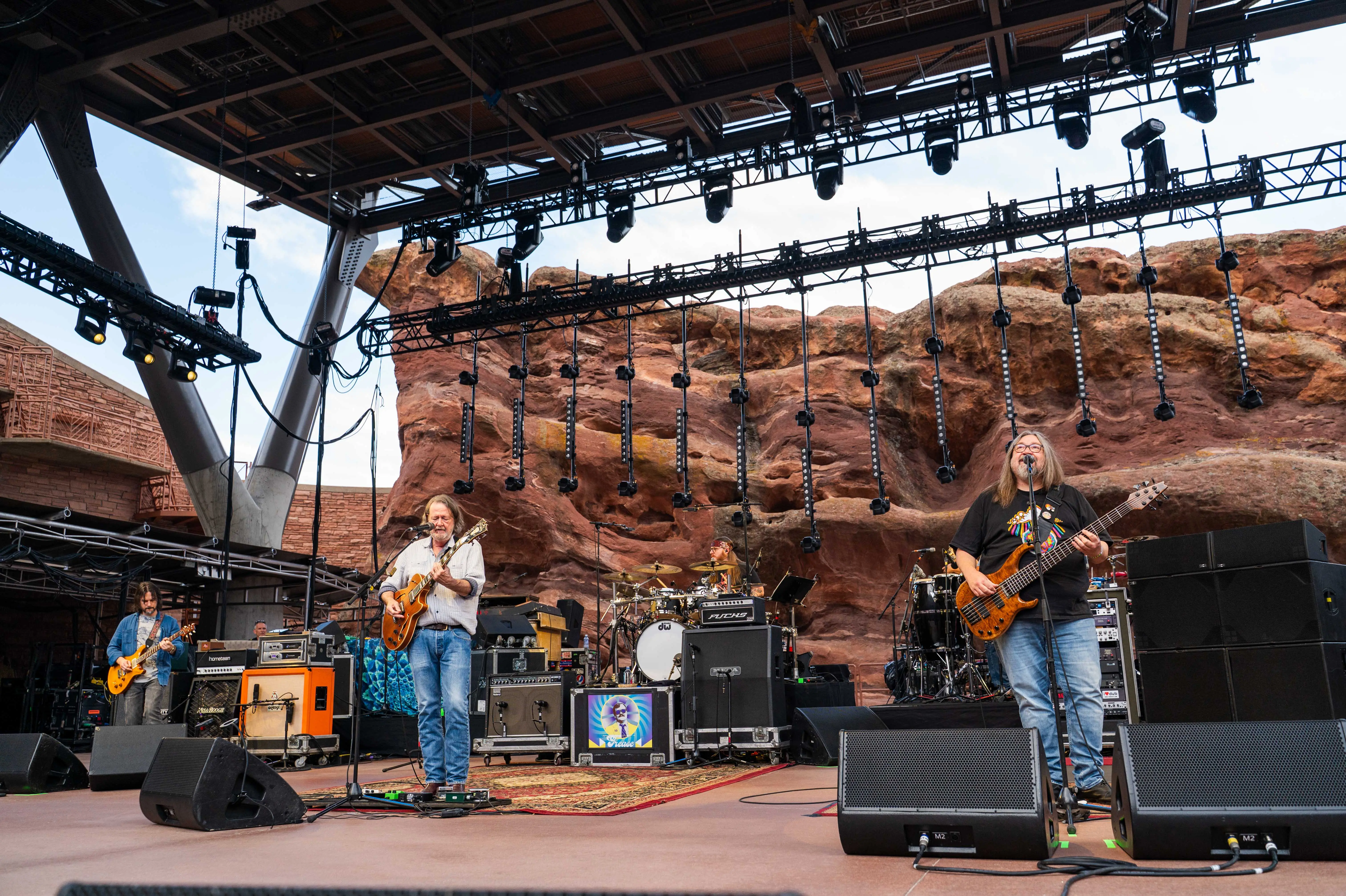 Widespread Panic performing on tour